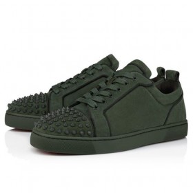 Christian Louboutin Louis Junior Hrotmi Tenisky Veau Velours A Hrotmi Tennessee