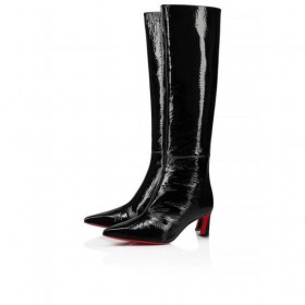 Christian Louboutin Condorocombo Botta 55 Mm Topánky Vog Lakovaná Koža Čierna