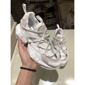 Jimmy Choo Diamond Trail Multicolor Kožené Oka Biela Ružová