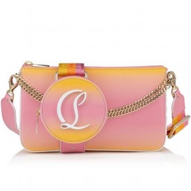 Christian Louboutin Loubila Crossbody Taška Gradient Teľa Kožené Degraftersun