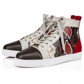 Christian Louboutin Louis High-Top Tenisky Teľa Kožené Plastický Multicolor Christian Louboutin Topánky