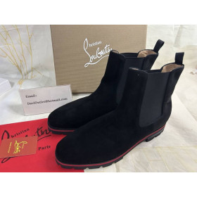 Christian Louboutin Boot Alpinono Black Teľa