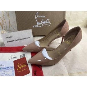 Christian Louboutin Čerpadlá Iriza 85 mm Nahé lakovaná Koža