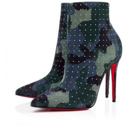 Christian Louboutin Spikita KorisÅ¥, Tak Kate 100 mm Multi/striebornÃ¡ SemiÅ¡ TeÄ¾acina