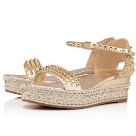 Christian Louboutin Klin 60 mm Sahara/lin Doska Nappa