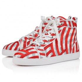 Christian Louboutin Louis Sneakers Gaagal Coated Canvas Loubi