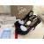 Christian Louboutin Jenlove Alta 120 Mm Open-Toe Äerpadlá Kožené Äierne
