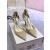 Jimmy Choo Äerpadlá SemiÅ¡ Crystal Embellishment Marhuľových