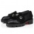 Christian Louboutin Flóry Moc MokasÃny Nappa Koža A SemiÅ¡ Black Christian Louboutin Topánky