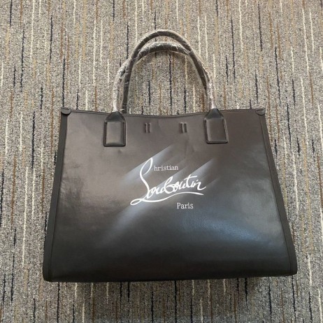 Christian Louboutin Nastroloubi E/W 끈달린 가방 블랙