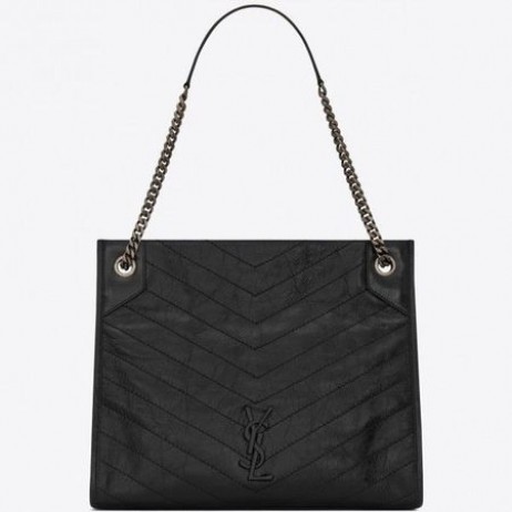 Saint Laurent 중간 니키 쇼핑 가방 색 가죽 Saint Laurent 가방
