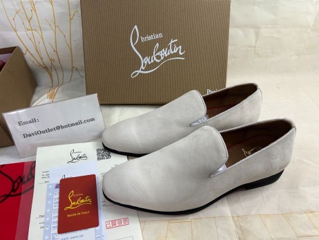 Christian Louboutin 민들레 퍼 Veau 벨루어 Goose Christian Louboutin Shoes