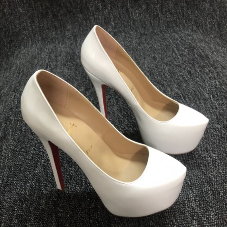 Christian Louboutin Daffodile 플랫폼 펌프 160mm 가죽색