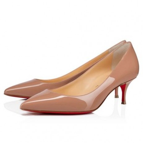 Christian Louboutin Pumps Kate55mm 누드 특허