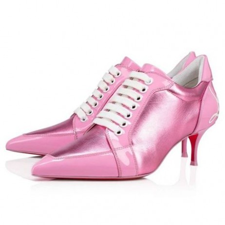 Christian Louboutin Spikita 부티 응원 55mm Confettis/흰/lin 흰색 가죽