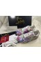 Christian Louboutin 비에이라는 운동화 Satin Crepe 피는 인쇄 색 CL 신발장