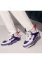 Christian Louboutin Astroloubi 운동화성 송아지 가죽 가죽 흰색 보라색