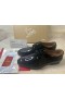 Christian Louboutin Chambeliss Derby 평 특허 송아지를 가죽 검정 CL 신발