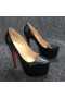 Christian Louboutin Daffodile 플랫폼 펌프 160mm 가죽 검정