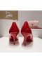 Christian Louboutin 케이 70mm 펌프는 특허 송아지를 가죽 빨간