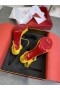 Christian Louboutin Loubi 퀸 샌들 100mm 특허 가죽색