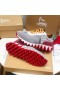 Christian Louboutin Loubishark 여성 운동화 스웨이드 송아지 메쉬 버전 멀티컬러