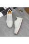 Christian Louboutin 루이스 주니어 스니커즈 송아지를 가죽색