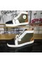 Christian Louboutin Louis Orlato 평면 스파이크를 최고 운동화 스웨이드와 원단 Black