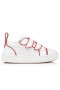 Christian Louboutin 맥시 Toyototoy 운동화를 송아지 흰색 가죽 CL 신발