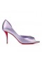 Christian Louboutin 열 Apostropha80mm 펌프 무지개 빛깔의 가죽 Parme CL 신발