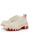 Christian Louboutin Panamic 언덕 Derbies 자카드 직물 모노그램 Cl 자연 CL 신발장