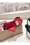 Christian Louboutin X 순 Sudo 버튼 꽃 납 Loubi 퀸 샌들 110mm