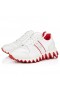 Christian Louboutin Nastroshark 운동화를 송아지를 가죽 및 면 CL 신발장