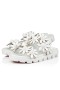 Christian Louboutin Bianco/bianco Nappa 가죽 샌들