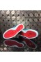 Christian Louboutin 루이 납 높은 최고 운동화 파이썬은 가죽 블루색