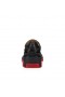 Christian Louboutin CL Moc 언덕으로 퍼 송아지를 가죽 검정