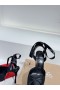 Christian Louboutin 카시아스 알타 플랫폼 160mm 끈으로 펌프는 크레이프틴 블랙