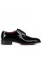 Christian Louboutin Chambeliss 밤 납 Derbies 특허 송아지를 가죽 검정 Christian Louboutin Shoes