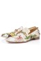 Christian Louboutin Dandyswing Romantism 퍼 송아지 Romantism 자수색