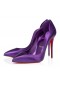 Christian Louboutin 뜨거운 병아리의 100Mm 펌프 Nappa 가죽 Jacaranda