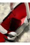Christian Louboutin Loubi54 몸 클러치 도마뱀과 가죽 금