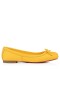 Christian Louboutin Mamadrague 스퀘어 발가락의 발레 편평한 Nappa 가죽에 꽃가루