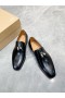 Christian Louboutin 민들레 술 퍼 페인트칠된 종아리에 가죽 검정