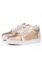 Christian Louboutin 비에이라는 재미있는 여자 운동화 무지개 빛깔의 송아지를 가죽 스웨이드 및 스파이크 Leche CL 신발