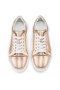 Christian Louboutin 비에이라는 재미있는 여자 운동화 무지개 빛깔의 송아지를 가죽 스웨이드 및 스파이크 Leche CL 신발