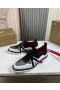 Christian Louboutin Hybribri 평 Derby 신발 송아지를 가죽과 메시 흰색 블랙