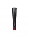Christian Louboutin Pumppie 보타 85mm 부츠 송아지를 가죽 검정 Christian Louboutin Shoes