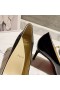 Christian Louboutin 간단한 특허가 가죽 펌프 85mm 블랙 CL 신발