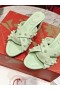 Christian Louboutin Spika 클럽 샌들 85mm Nappa 가죽 민트