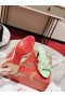 Christian Louboutin Spika 클럽 샌들 85mm Nappa 가죽 민트